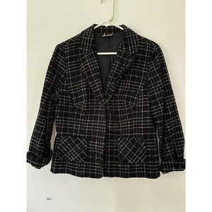 Black & White Blazer